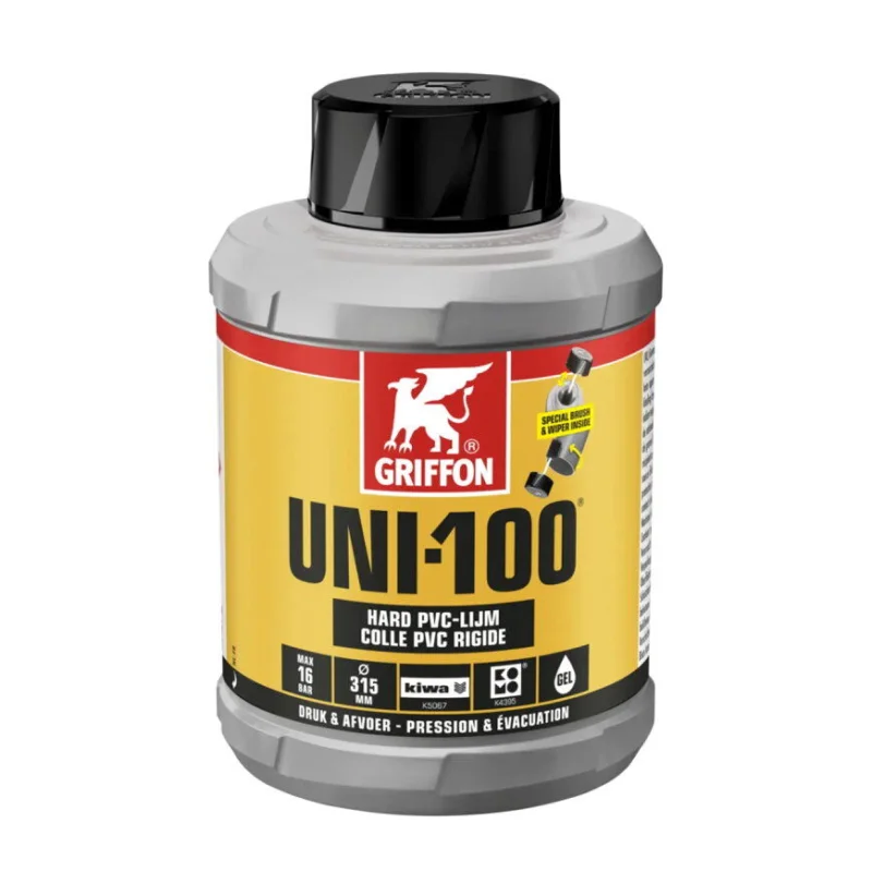 Griffon hard PVC lijm Uni-100 bus 500 ml Alleen Vandaag