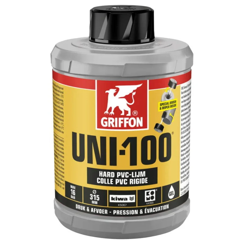 Nu Kopen Griffon hard PVC lijm Uni-100 bus 1000 ml