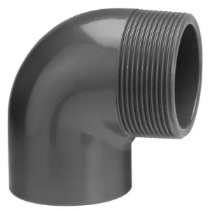 VDL PVC knie 50mm x 2" buitendraad PN 10 Beperkt Aanbod