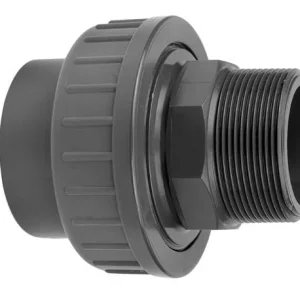 VDL PVC koppeling 75 mm x 2 1/2‘‘ buitendraad PN 16 Beperkt Aanbod