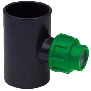 VDL verloop T-stuk PVC 90 mm x tyleen 32 mm x PVC 90 mm Bestseller