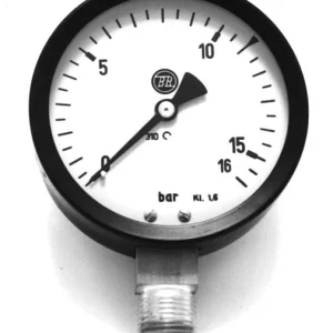 Drukmeter droog 0-6 bar Ø 50 mm tbv hydrofoor Premium