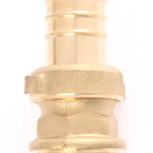 Seizoensaanbieding Messing slangkoppeling met vleugelmoer 3/4" x 20 mm
