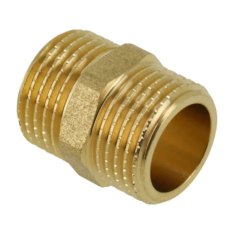 Messing nippel 1 1/2" buitendraad Seizoensaanbieding