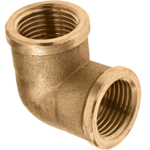 Weekendaanbieding Messing knie 90° 1/2 inch binnendraad