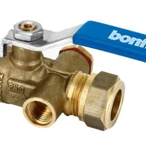Tijdelijk Beschikbaar Bonfix kogelkraan 28mm, 2 x knel, voor drinkwater