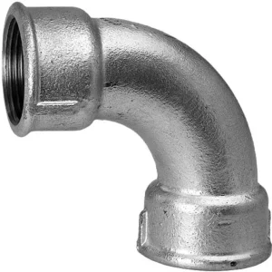 Rechtstreeks Van De Fabrikant Galva bocht 90° 2 inch binnendraad