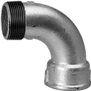 Rechtstreeks Van De Fabrikant Galva bocht 90° 1 1/4 inch binnen x buitendraad
