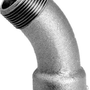 Populair Galva bocht 45° 1 1/4 inch binnen x buitendraad