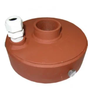 Putdeksel metaal inwendig 125 mm met 2" doorvoer Fabrieksprijs