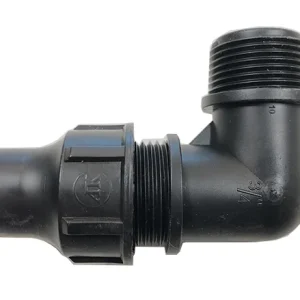 Gereduceerde Prijs Druppelslang knie buitendraad 16 mm x 3/4"
