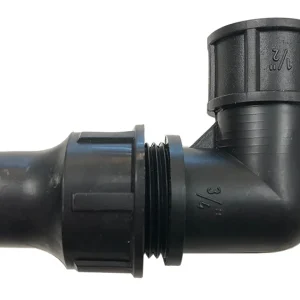 Hoge Kwaliteit Druppelslang knie met binnendraad 16 mm x 1/2‘‘