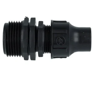Druppelslang koppeling buitendraad 16mm x 1/2" Premium