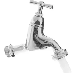 Raminex tapkraan ½" met beluchter krukbediening met slangwartel Op = Op