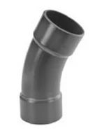 Voordeelprijs VDL PVC handvorm bocht 63 x 63mm 30° PN10
