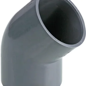 Shop Nu PVC druk knie 50 x 50 mm 45° PN16