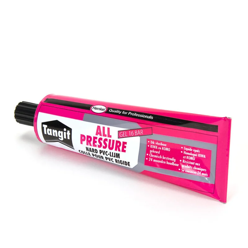Gecertificeerd Tangit All Pressure hard PVC-lijm, tube 125 gram