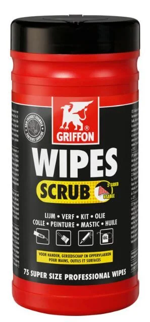 Griffon scrub wipes dispenser à 75 st Beperkte Voorraad