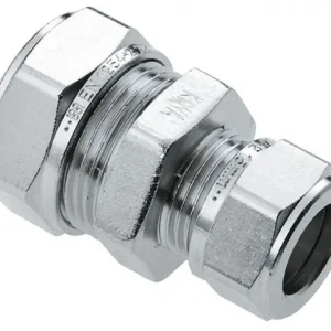 Superprijs Bonfix messing verloopkoppeling vertind knel 28 x 22 mm