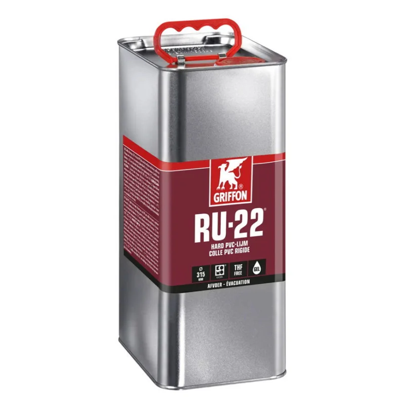 Rechtstreeks Van De Fabrikant Griffon RU-22 hard PVC lijm 5000ml