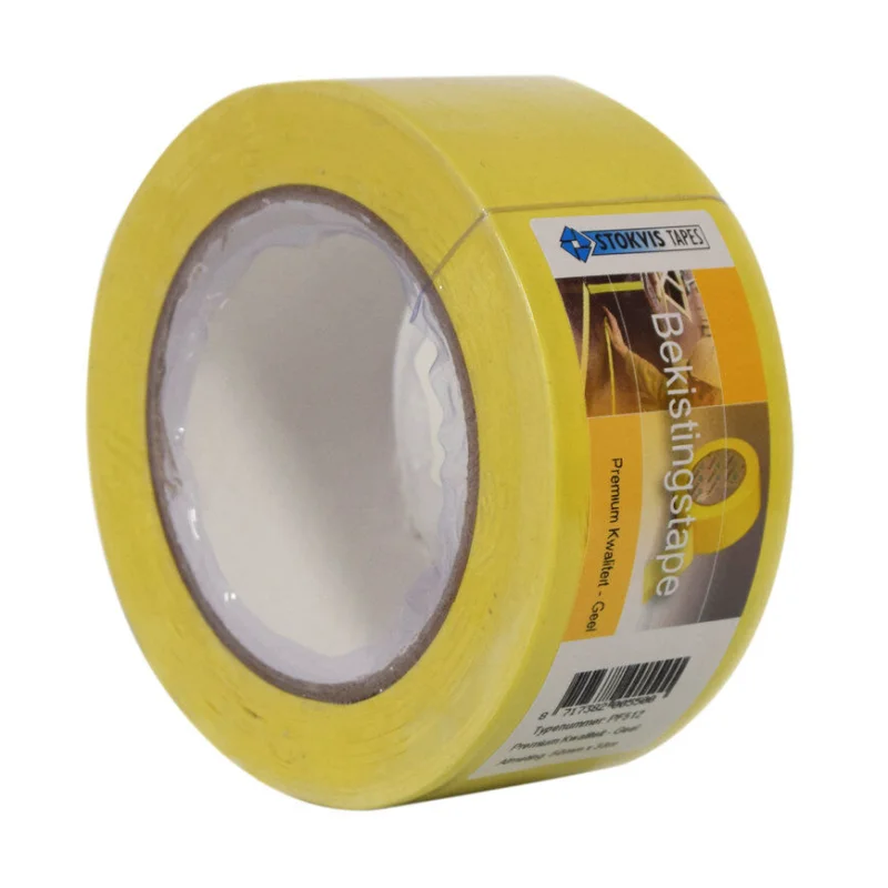 PVC-beton bekistingstape, geel, b = 50 mm, l = 33 meter Aanbieding