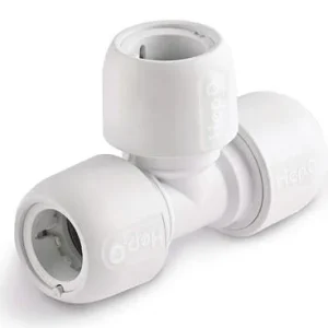 Merkproduct Hep2O t-stuk 90 graden 28x28x28mm