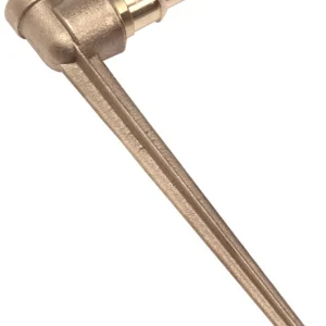 Vyrsa messing grondpen, ½" binnendraad t.b.v sproeier Koopje