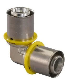 Uponor MLC-G gas persknie 90° 20 mm Beperkte Voorraad