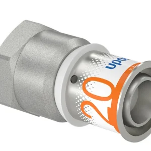 Uponor S-Press Plus schroefbus water binnendraad 20 mm x ½" Nu Kopen