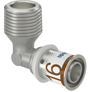 Uponor S-Press Plus knie 90° Water buitendraad 16 x ½" Express Levering