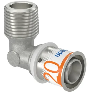 Uponor S-Press Plus knie 90° Water buitendraad 20 x ½" Gratis Retour