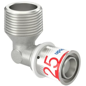 Uponor S-Press Plus knie 90° Water buitendraad 25 x 1" Dagaanbieding