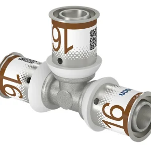 Uponor S-Press Plus T-stuk Water 3x pers Exclusieve Aanbieding
