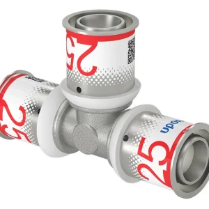Seizoensaanbieding Uponor S-Press plus T-stuk water 25 mm