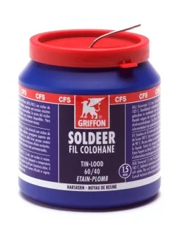 Griffon soldeerdraad 60/40 met harskern Bestseller