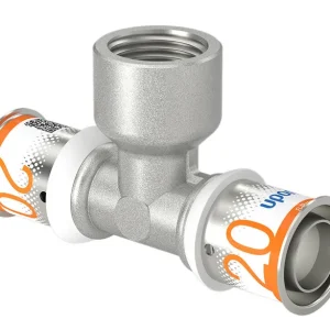 Uponor S-Press Plus T-stuk 90° Water 20 x ½" x 20 Shop Nu