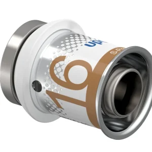 Uponor S-Press Plus eindstuk Water 1x pers 16 mm Weekendaanbieding