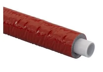 Uponor Uni Pipe PLUS voorgeïsoleerd ISO 6 mm 16 x 2.0 rood per meter Favoriet