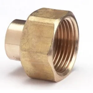 Tijdelijk Beschikbaar Bonfix messing soldeer 2/3 koppeling inwendig 12 mm x 3/8" binnendraad