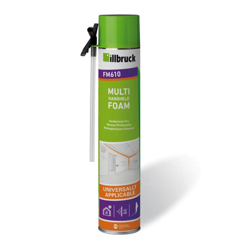 Gecertificeerd Illbruck 1-component pur handschuim type FM610 bus à 750 ml