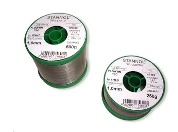 Lage Prijs Stannol Flowtin loodvrij diam. 1,0 mm, spoel à 100 gram