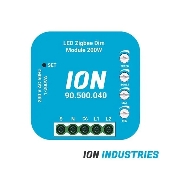 Beste Prijs ION Industries Zigbee Led dim module 200 Watt