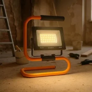 Fabrieksprijs Geko LED Floodlight – Bouwlamp 50W 6500K