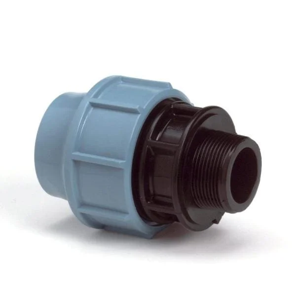 Tyleen koppeling Verloop koppeling 75 mm x 2″ Knel x buitendraad Gereduceerde Prijs