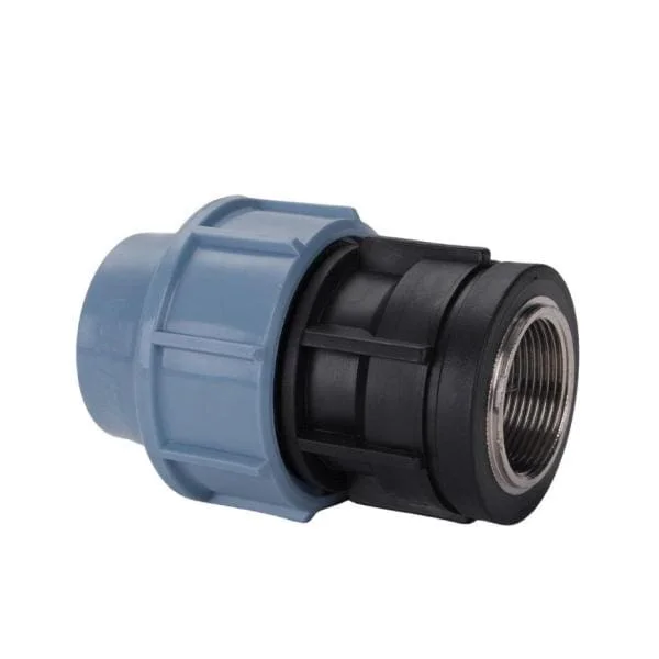 Tyleen koppeling Verloop koppeling 40 mm x 1¼” Knel x binnendraad Lage Kosten