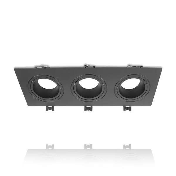 TRIPLE GU10 ARMATUUR GREIP ZWART (per 2 verpakt) Must-Have