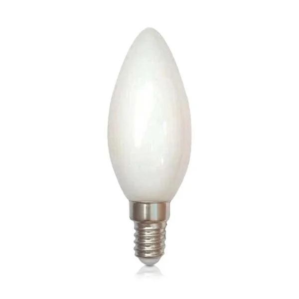 Goedkoop Led lamp filament milky 1,6 Watt E14 2100K