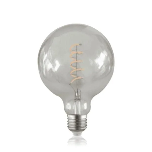 Led lamp filament 4 Watt E27 Globe L 2400K Shop Nu