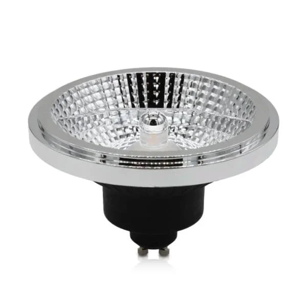 Fabrieksprijs Ledspot AR111 Zwart 12 Watt GU10 2700K