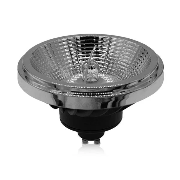 Ledspot AR111 Zwart 15 Watt GU10 2700K Betrouwbaar